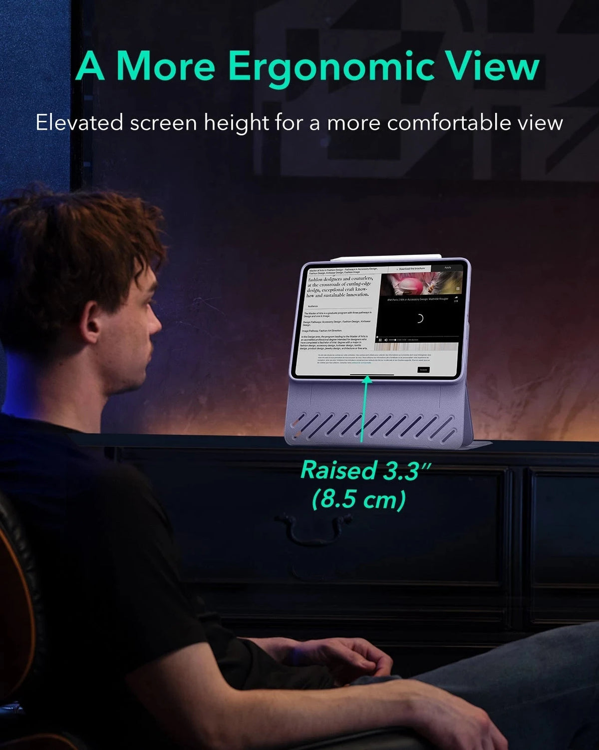 iPad Pro 11" (2025) Shift Transformation Bundle - Purple ESR ESR