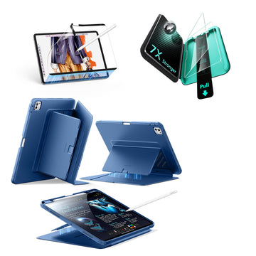 iPad Pro 13ʺ (2025) Flip Transformation Bundle - Navy Blue ESR ESR