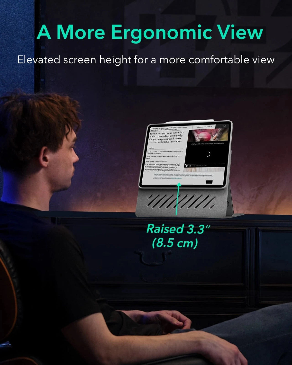 iPad Pro 13" (2025) Shift Transformation Bundle - Grey ESR ESR