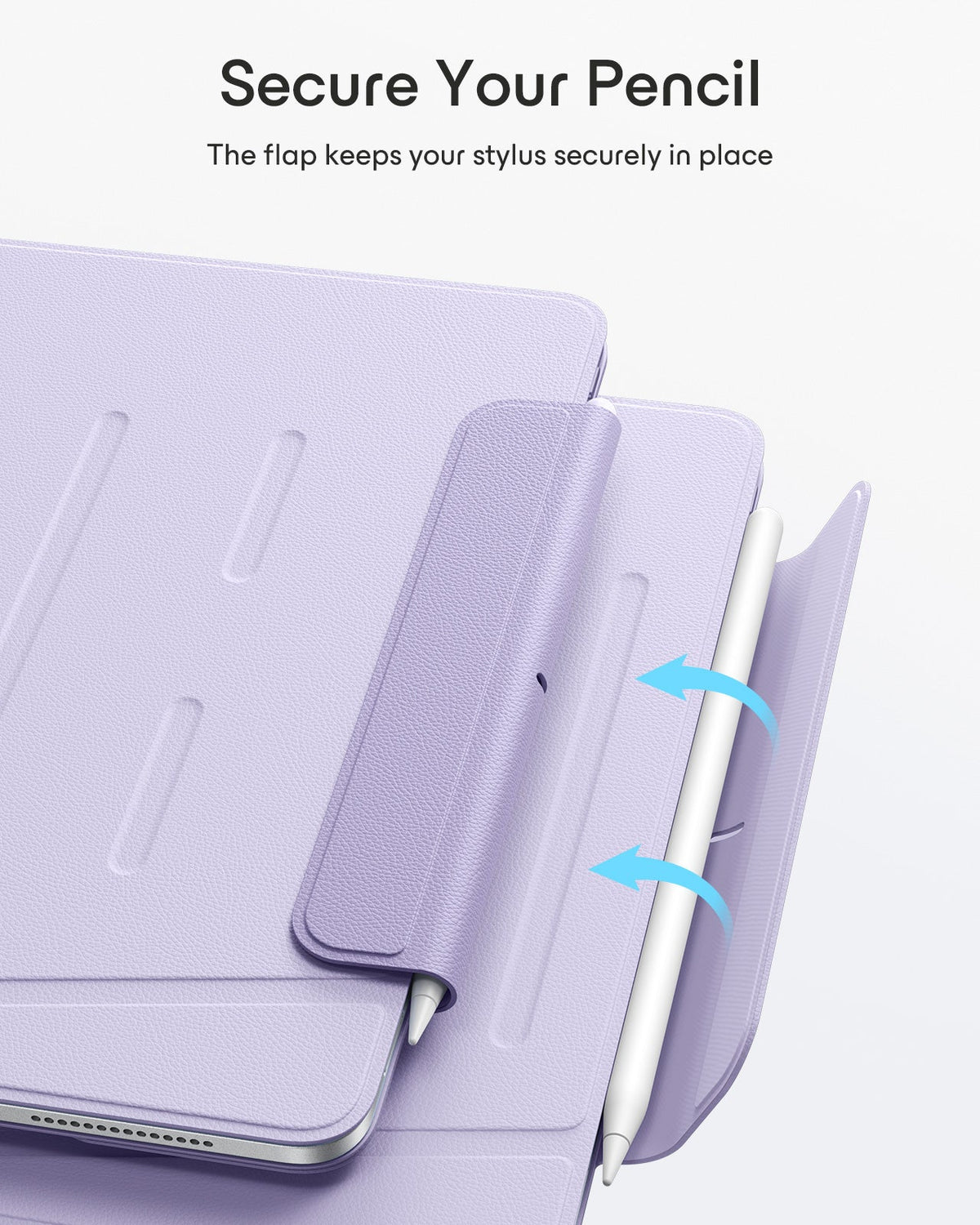 iPad Pro 13" (M5) 2025 AirStance Magnetic Case & Writing Bundle - Purple ESR ESR