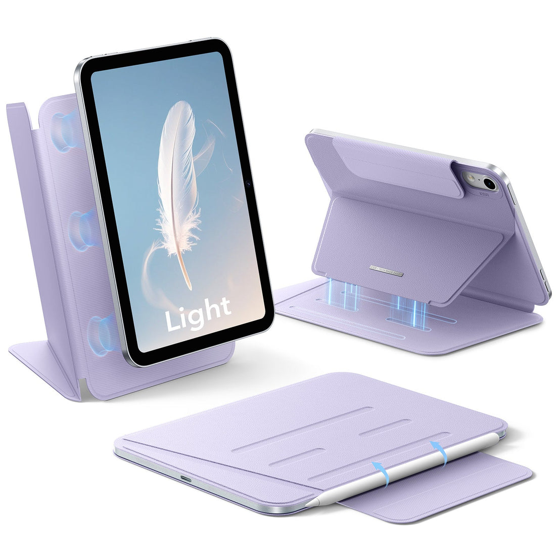 iPad mini (A20 Pro) AirStance Magnetic Case - Purple ESR ESR
