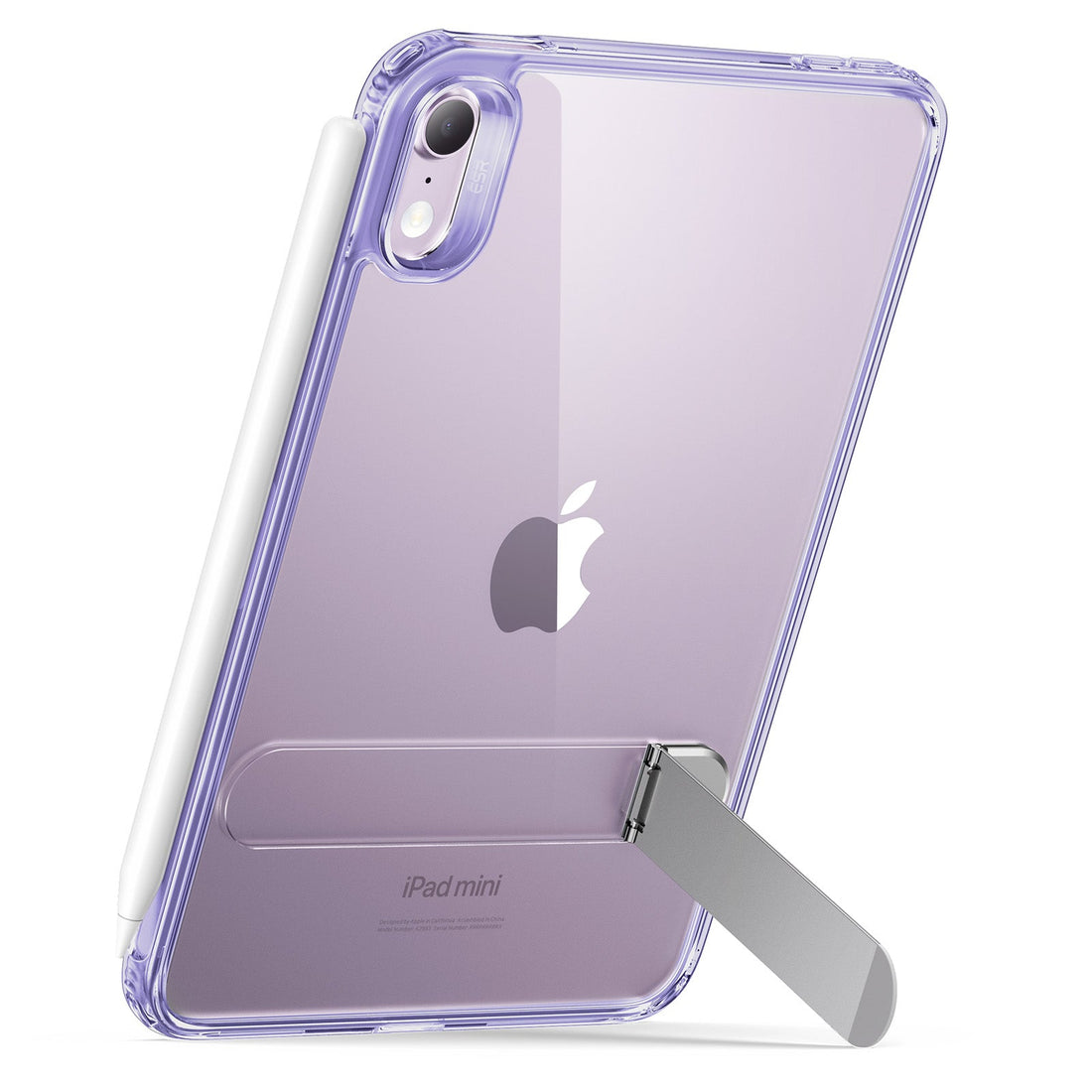 iPad mini (A20 Pro) Boost Kickstand Case - Clear Purple ESR ESR