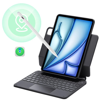 iPad Air 11“ (2025) Rebound Magnetische Tastatur Hülle 360 Pencil Bündel - DE Layout-Black ESR ESR