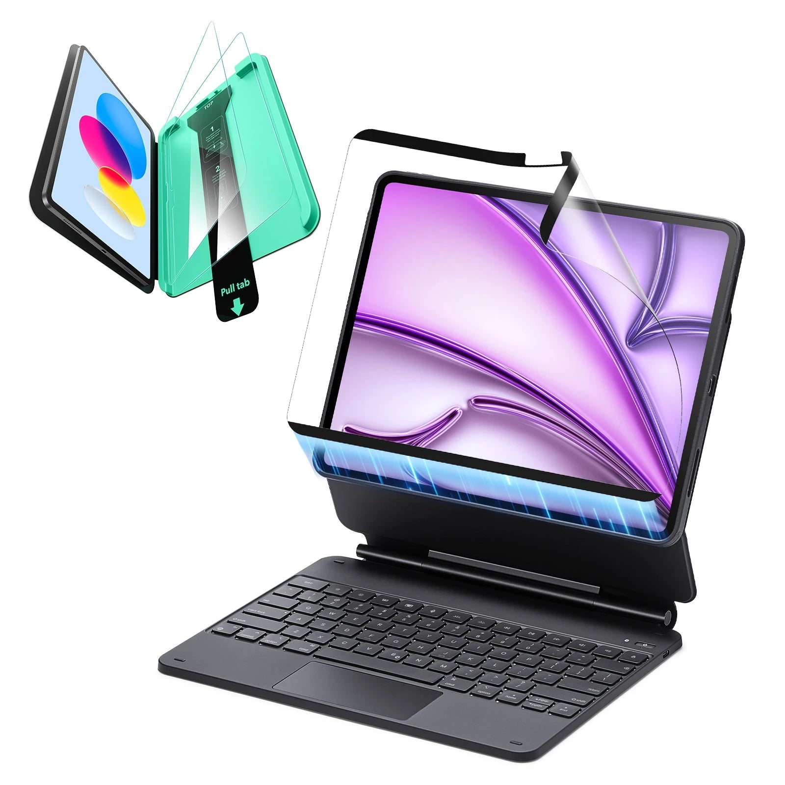 Keyboard Case 360 + Protection Paper-Feel Bundle
