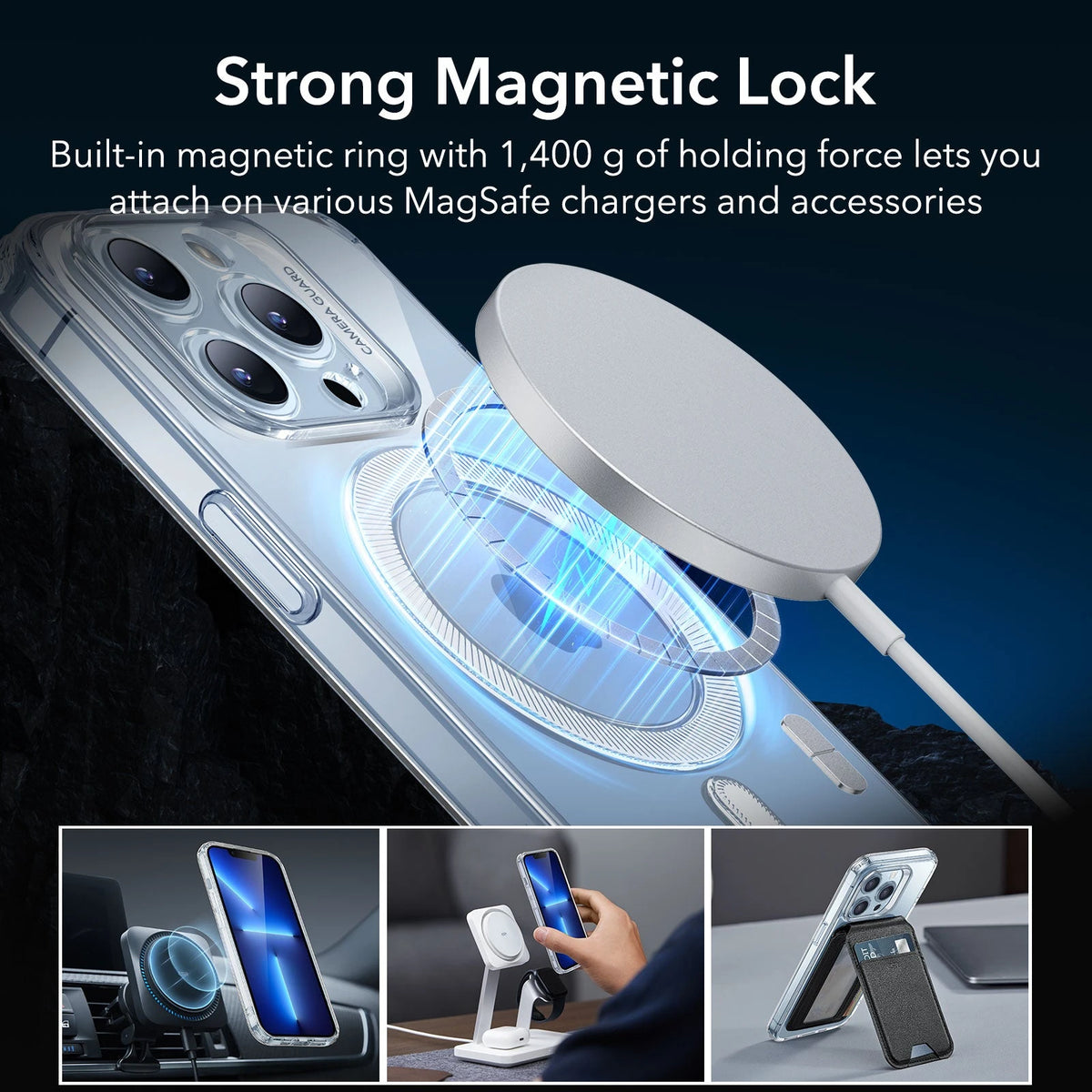 iPhone 13 Pro Zero Clear Case Magsafe KF4
