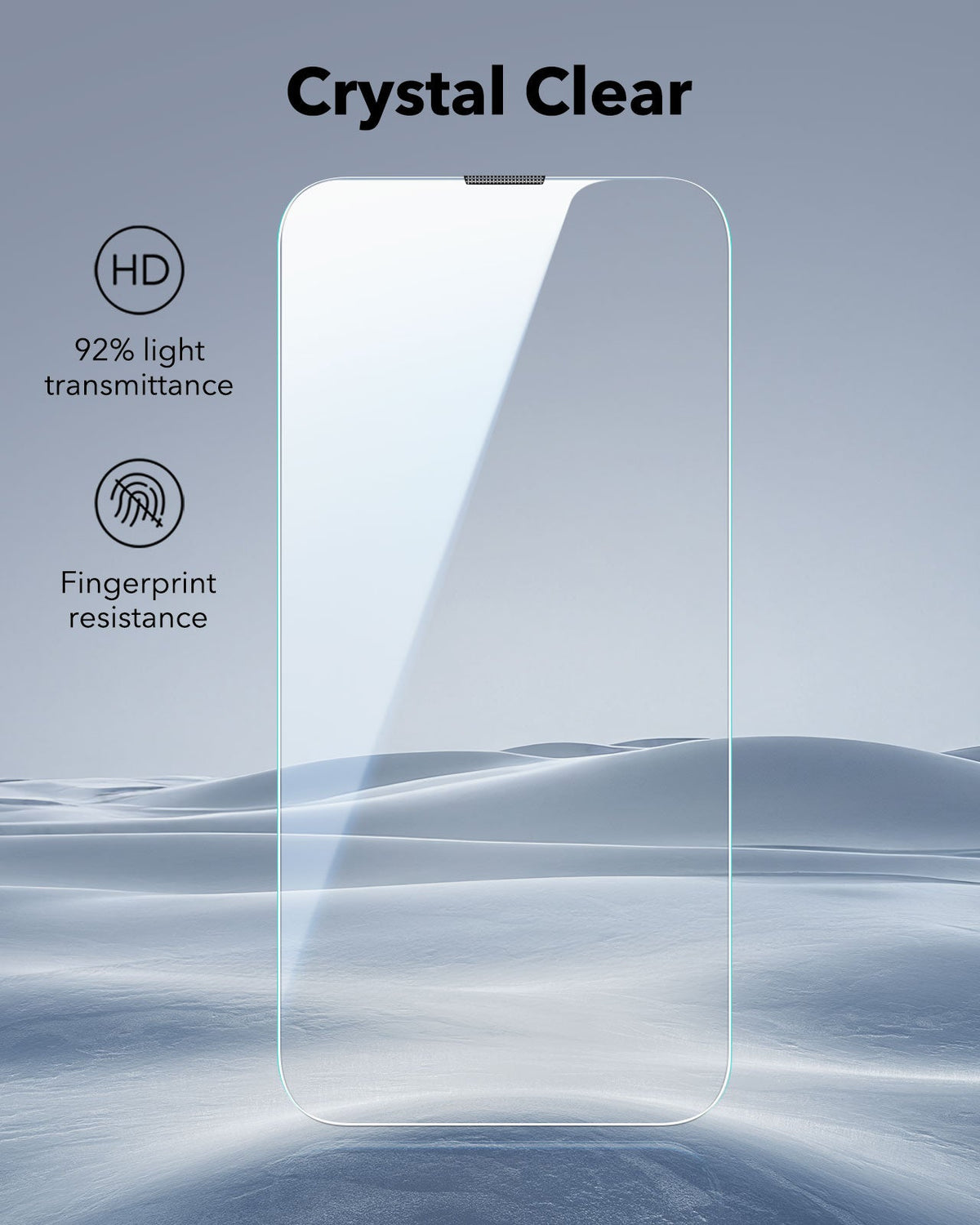 Best iPhone 14 Plus Tempered Glass Screen Protector ESR crystal clear