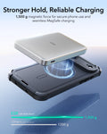 ESR iPhone 17 Air Cyber Tough Magsafe Case with Camera Control Black Magsafe Charging