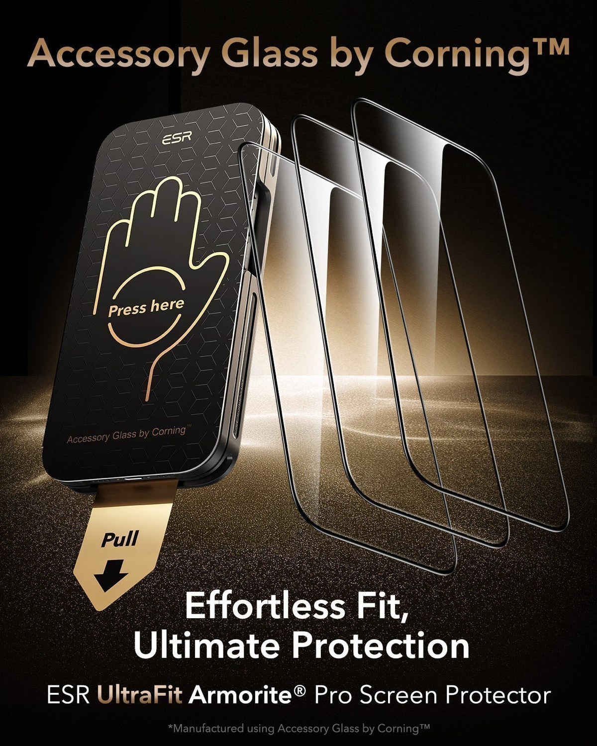Accessory Glass by Corning™ screen protectors