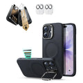 iPhone 17 Cloud Soft Magsafe Case with Corning Glass Screen Ptorctor Black