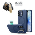 iPhone 17 Cloud Soft Magsafe Case with Corning Glass Screen Ptorctor Blue