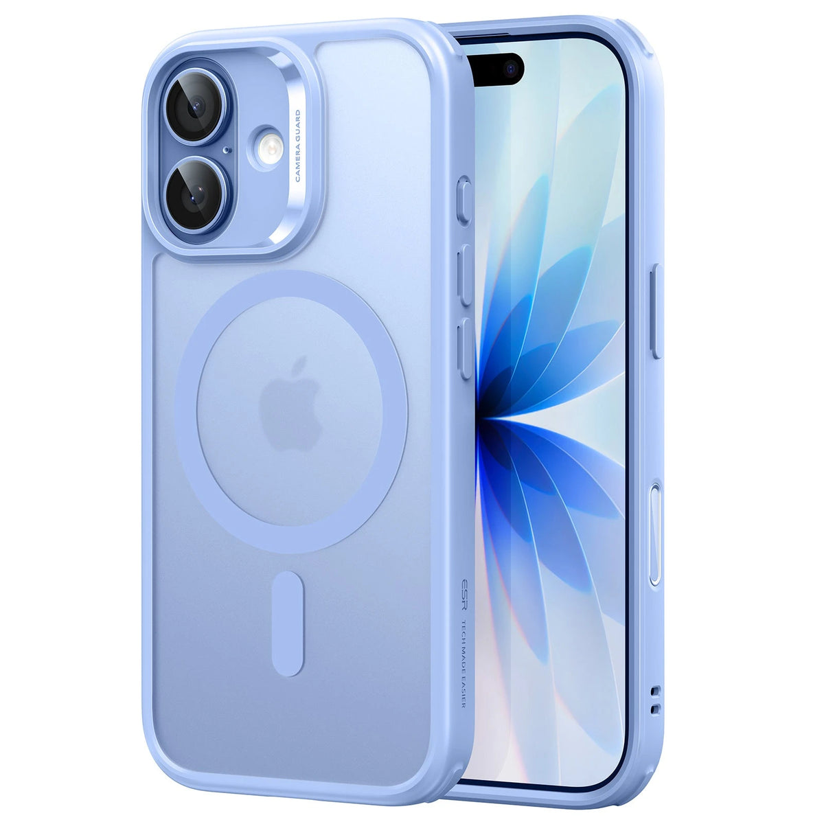 iPhone 17 Claiss Hybrid Magsafe Case Frosted Light Blue 
