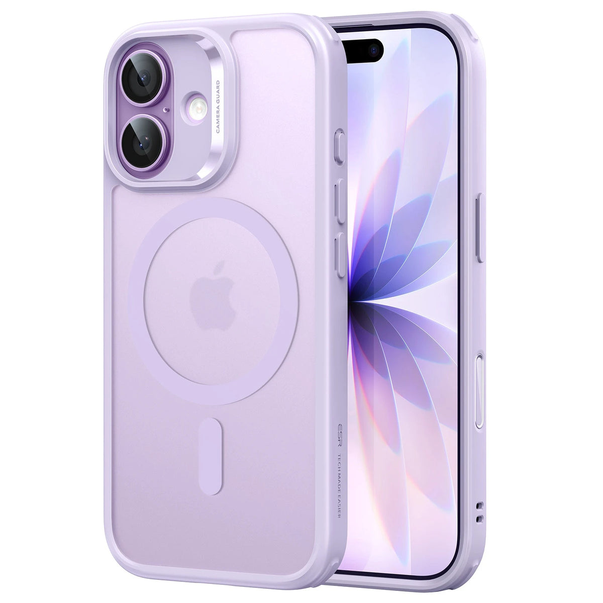 iPhone 17 Claiss Hybrid Magsafe Case Frosted Light Purple