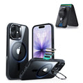 iPhone 17 Classic Hybrid Magsfae Case With Magsafe Wallet Clear Black
