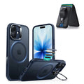 iPhone 17 Classic Hybrid Magsfae Case With Magsafe Wallet Frosted Blue