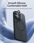 iPhone 17 Cloud Soft Magnetic Case (Camera Control, Stash Stand) - Black ESR ESR
