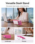 iPhone 17 Cloud Soft Magnetic Case (Camera Control, Stash Stand) - Rosy Pink ESR ESR
