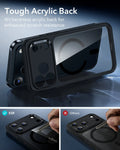 ESR iPhone 17 Pro Magsafe Case with Camera Control Clear Black Tough Acrylic Back