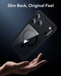ESR iPhone 17 Pro Magsafe Case with Camera Control Clear Black Slim Back