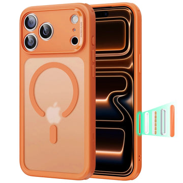 iPhone 17 Pro Classic Hybrid Magnetic Case (Camera Control) - Frosted Orange ESR ESR