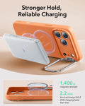 iPhone 17 Pro Cloud Soft Magnetic Case (Camera Control, Stash Stand) - Orange ESR ESR