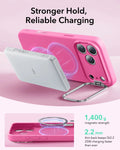 iPhone 17 Pro Cloud Soft Magnetic Case (Camera Control, Stash Stand) - Rosy Pink ESR ESR