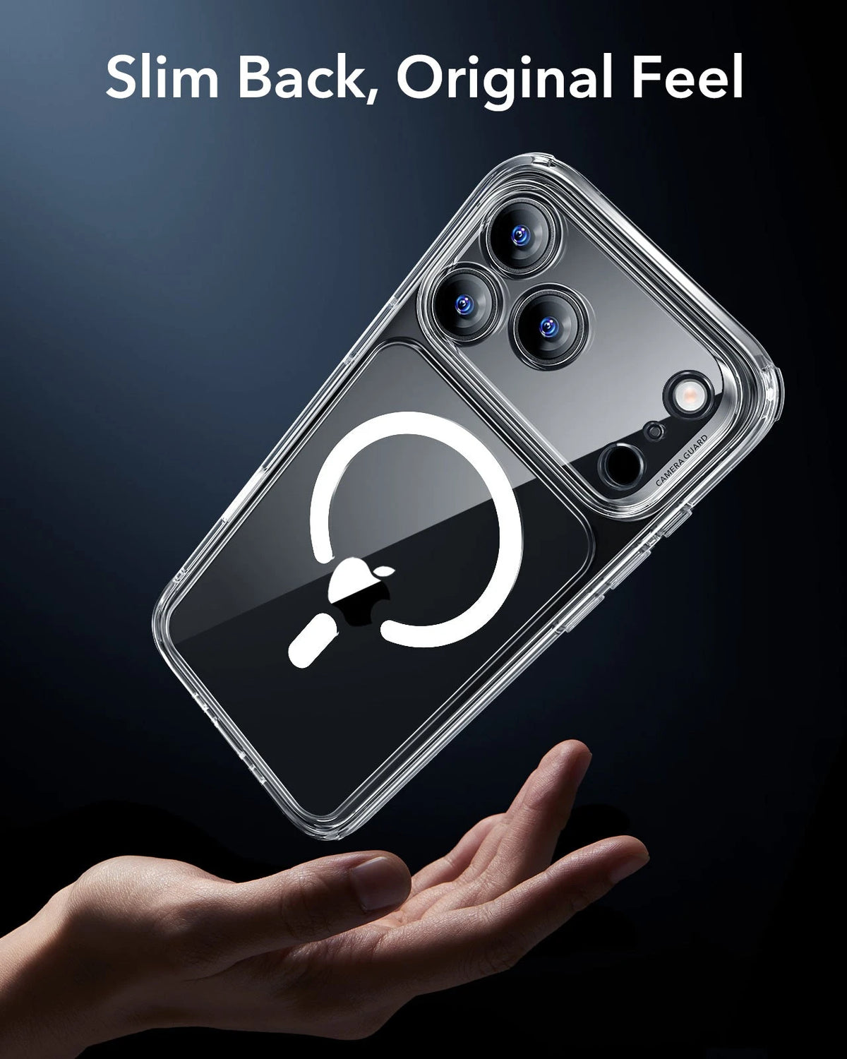 ESR iPhone 17 Pro Max Magsafe Case with Camera Control Clear Slim Back