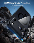 ESR iPhone 17 Pro Max Magsafe Case with Camera Control Frosted Black 3× Military Grade Protection