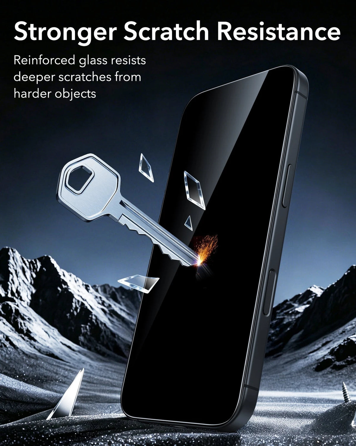ESR iPhone 17 Privacy Screen Protector with Armorite Tempered Glass Stronger Scratch Resistance