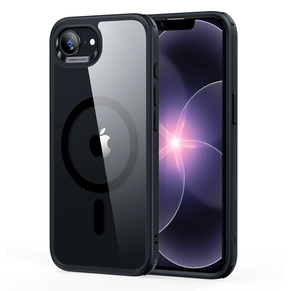 iPhone 17e Classic Hybrid Magsafe Case Clear Black