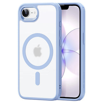 iPhone 17e Classic Hybrid Magsafe Case Frosted Light Blue