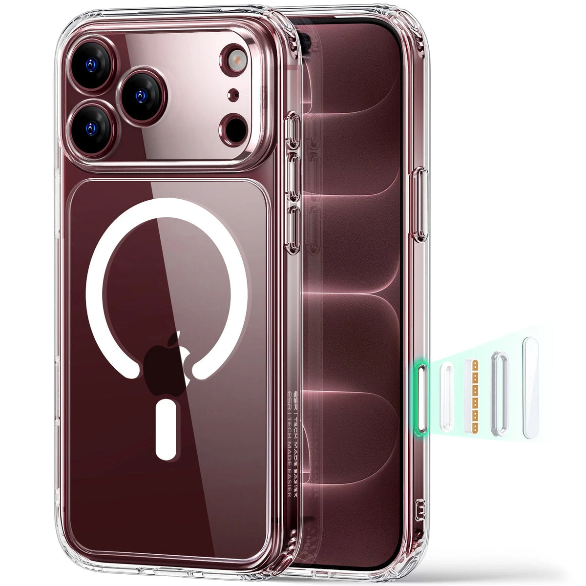 Clear iPhone 18 Pro Magsafe Slim Phone Case