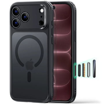 Frosted Black iPhone 18 Pro Magsafe Slim Phone Case