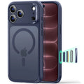 Frosted Blue iPhone 18 Pro Max Magsafe Slim Phone Case 