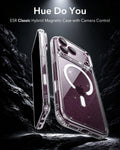 ESR  Clear Shimmer iPhone 18 Pro Max Magsafe Slim Phone Case Hue Do You