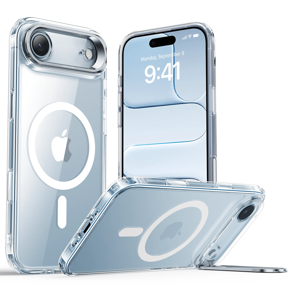 esr-iphone-17-air-magsafe-case-clear-with-stash-stand