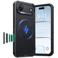 Black iPhone Air Cyber Tough SGS-certified protection Magnetic Case (Camera Control) 