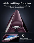 Deep Burgundy iPhone Duo Magsafe Slim Phone Case All-Around Hinge Protection