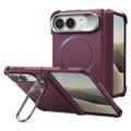 Deep Burgundy iPhone Duo Tough Phone Case Magsafe with Stand 