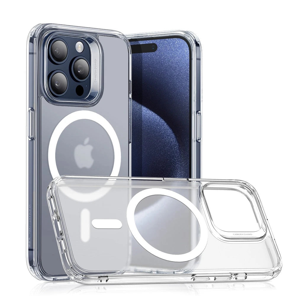 iPhone 15 Pro Max Classic Hybrid Case (HaloLock) - Frosted Clear ESR ESR