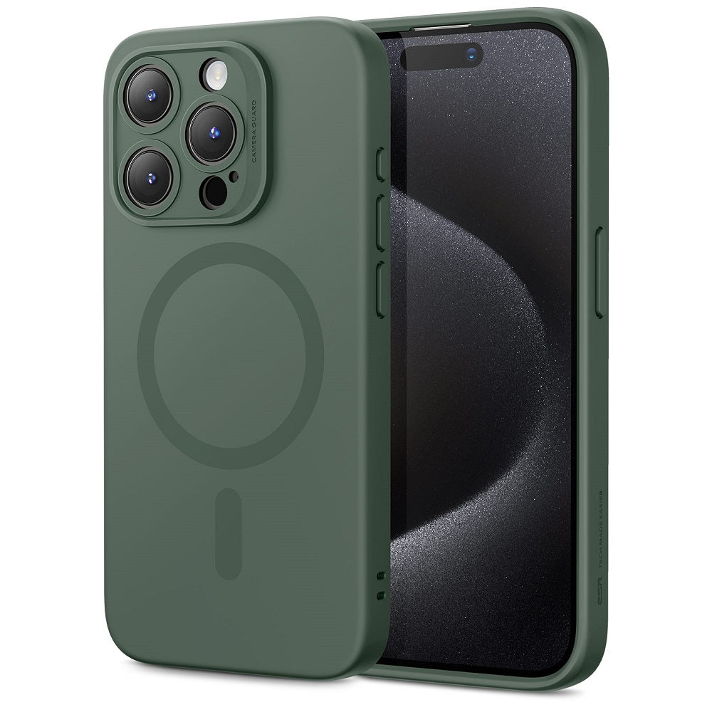 iPhone 15 Pro Max Cloud Soft Case (HaloLock) - Green ESR ESR