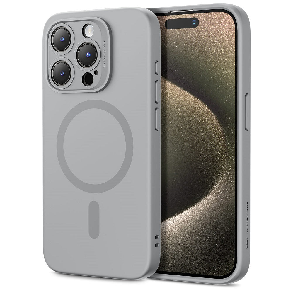 iPhone 15 Pro Max Cloud Soft Case (HaloLock) - Grey ESR ESR
