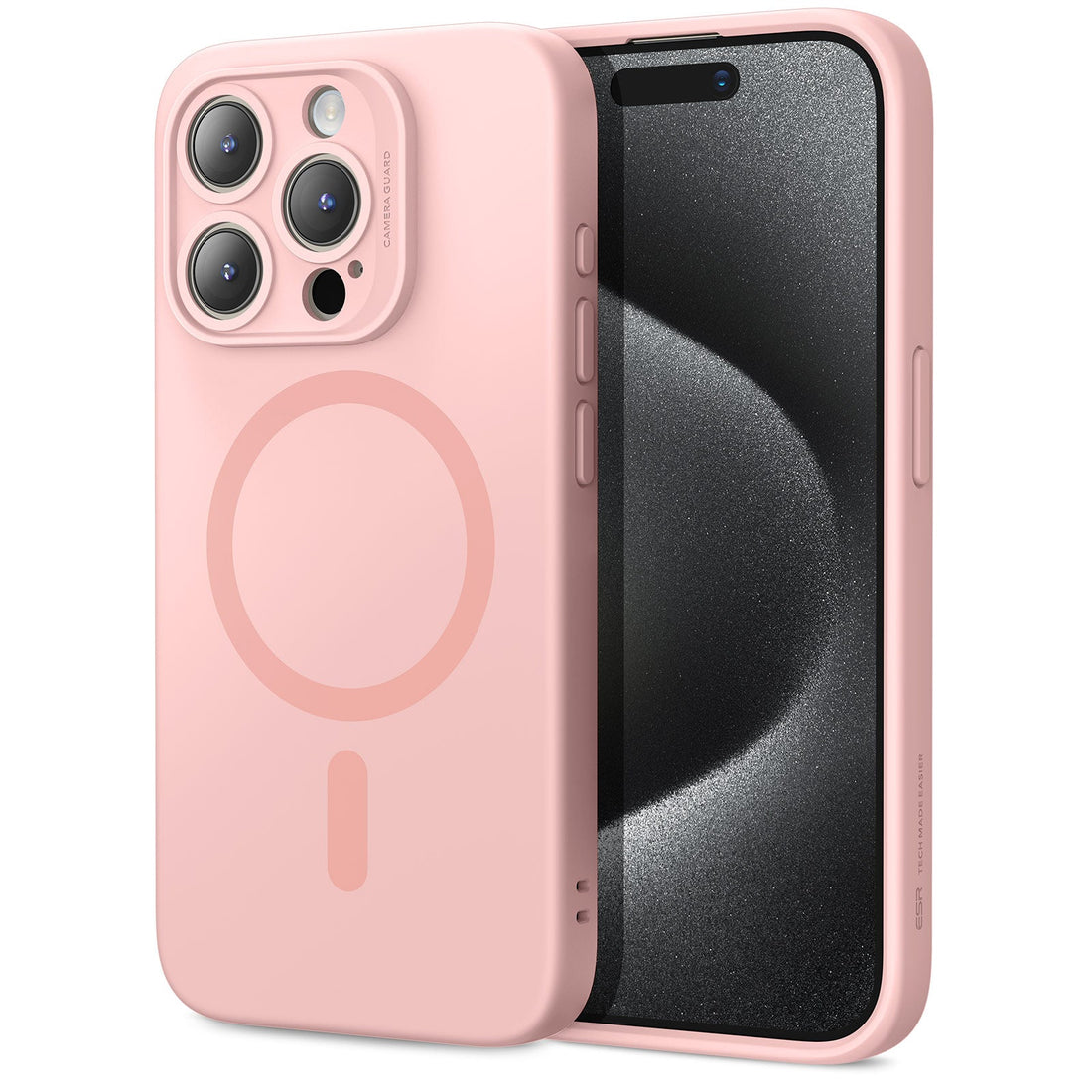 iPhone 15 Pro Cloud Soft Case (HaloLock) - Pink ESR ESR
