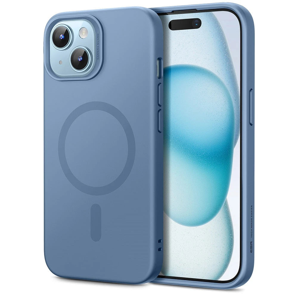 iPhone 15 Cloud Soft Case (HaloLock) - Light Blue ESR ESR