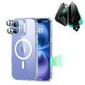 iPhone 16 Classic Hybrid Magnetic Case (Camera Control) & Privacy Screen Protector Bundle - Clear ESR ESR