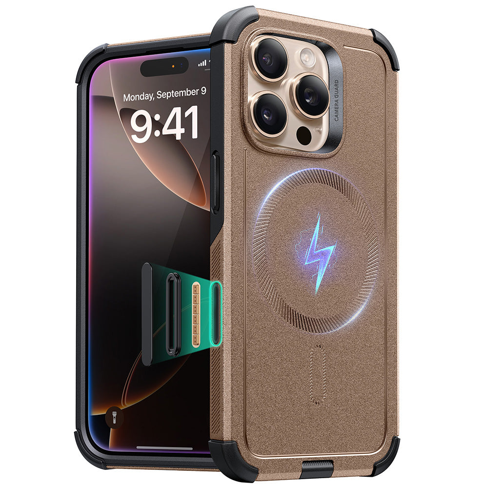 iPhone 16 Pro Cyber Tough Magnetic Case (Camera Control) - Desert Titanium ESR ESR