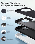 iPhone 16 Cloud Soft Magnetic Case (Camera Control) - Black ESR ESR