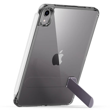 clear black ipad mini 7 case with stand   for easy viewing