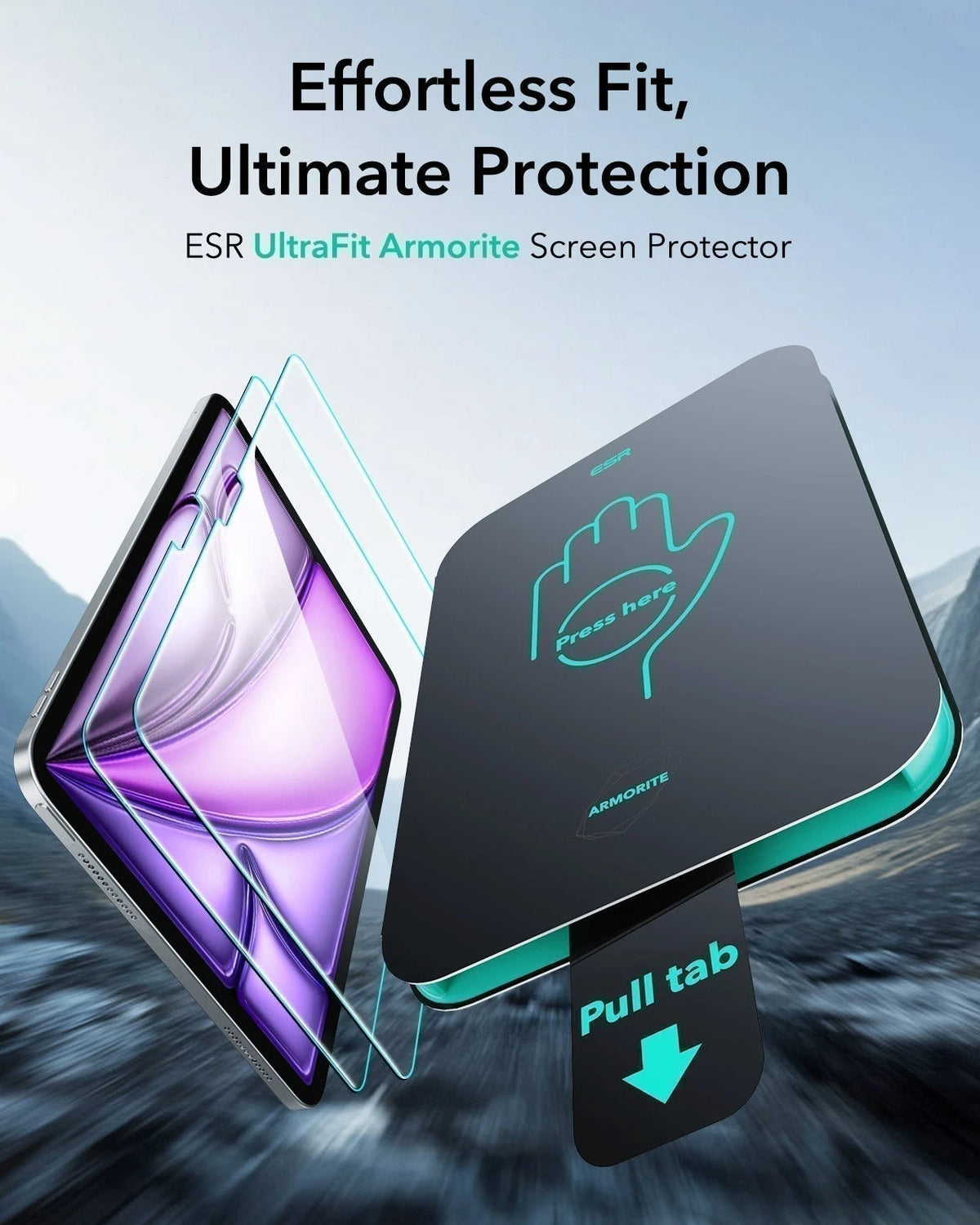 UltraFit Armorite Screen Protector - 2 Pack