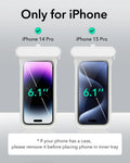 iphone 15 pro waterproof phone pouch kf 1